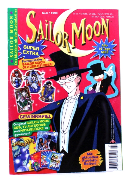 Sailor Moon - das Mädchen mit den Zauberkräften Comic Nr. 3 (1999)